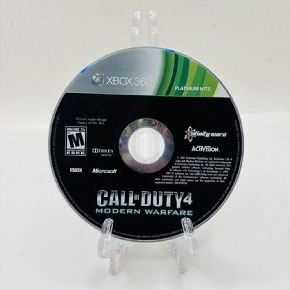 Call of Duty 4: Modern Warfare (Microsoft Xbox 360 Platinum Hits, 2007)